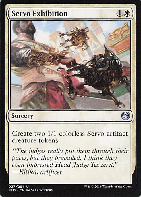 Servo Exhibition Kaladesh #27 Uncommon Near Mint or Better