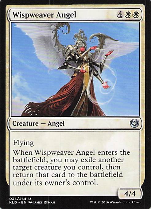 Wispweaver Angel Kaladesh #35 Uncommon Near Mint or Better