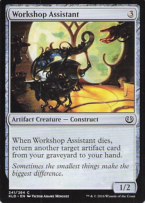 Workshop Assistant Kaladesh #241 Common Near Mint or Better