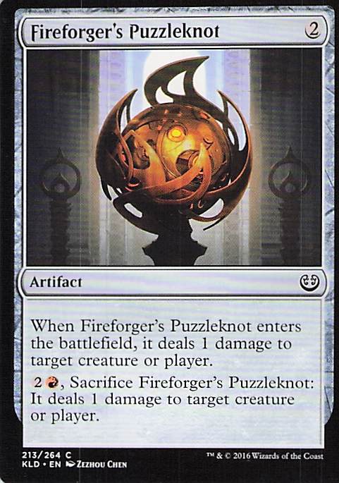 Fireforger's Puzzleknot Kaladesh #213 Common Near Mint or Better