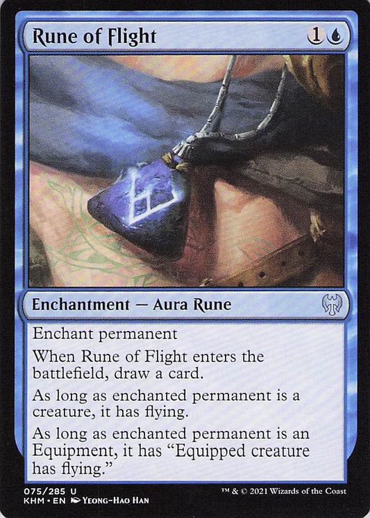 Rune of Flight Kaldheim #75 Uncommon Near Mint or Better