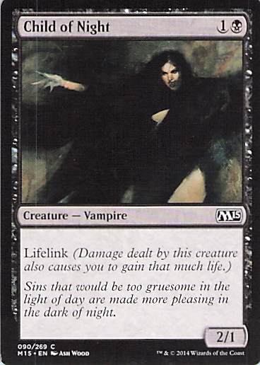 Child of Night Magic 2015 (M15) #90 Common Near Mint or Better