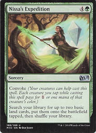 Nissa's Expedition Magic 2015 (M15) #188 Uncommon Near Mint or Better