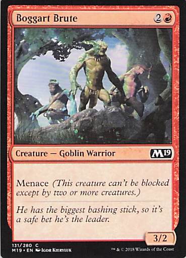 Boggart Brute Core Set 2019 #131 Common Near Mint or Better