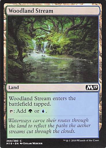 Woodland Stream Core Set 2019 #260 Common Near Mint or Better