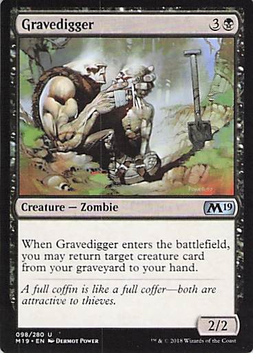 Gravedigger Core Set 2019 #98 Uncommon Near Mint or Better