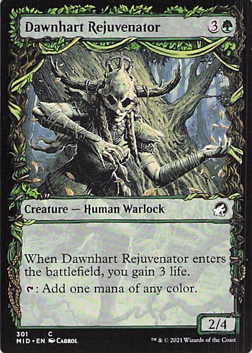 Dawnhart Rejuvenator Innistrad: Midnight Hunt #301 Common Near Mint or Better