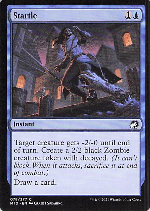Startle Innistrad: Midnight Hunt #78 Common Near Mint or Better