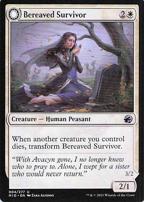 Chaplain of Alms Innistrad: Midnight Hunt #13 Uncommon Near Mint or Better