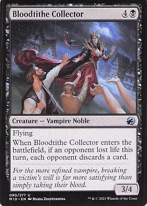 Bloodtithe Collector Innistrad: Midnight Hunt #90 Uncommon Near Mint or Better