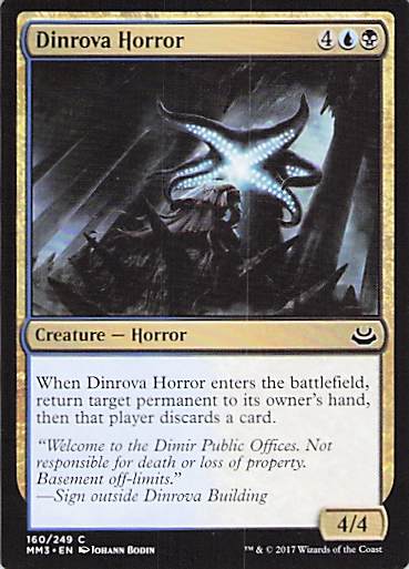 Dinrova Horror Modern Masters 2017 #160 Common Near Mint or Better