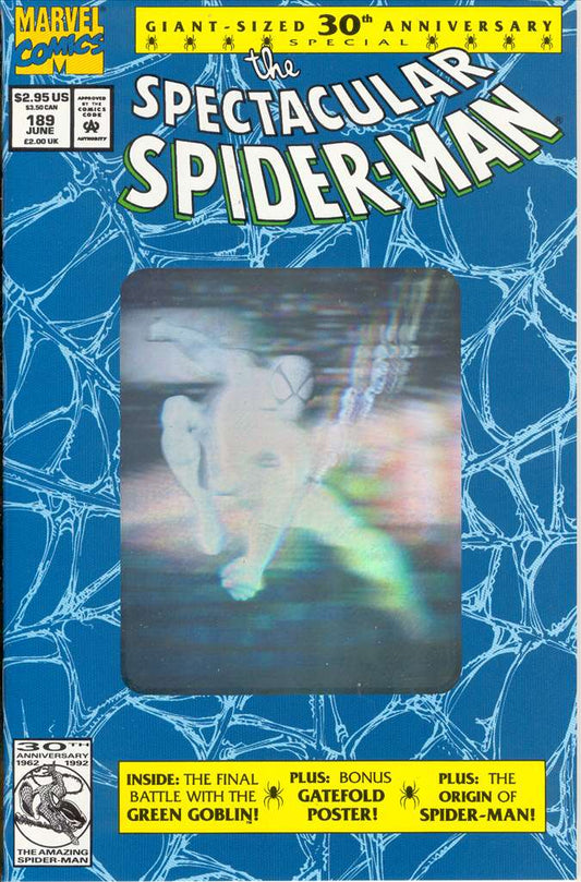 Spectacular Spider-Man, The #189, Comic Book, Back Issue, buy comic books online, order comics online, marvel comics, sell comic books, online, comic websites, comic store,  vintige comic books, comic book store guelph, comic book store, comic book store near me, Long Box Silver's Comic Book Store