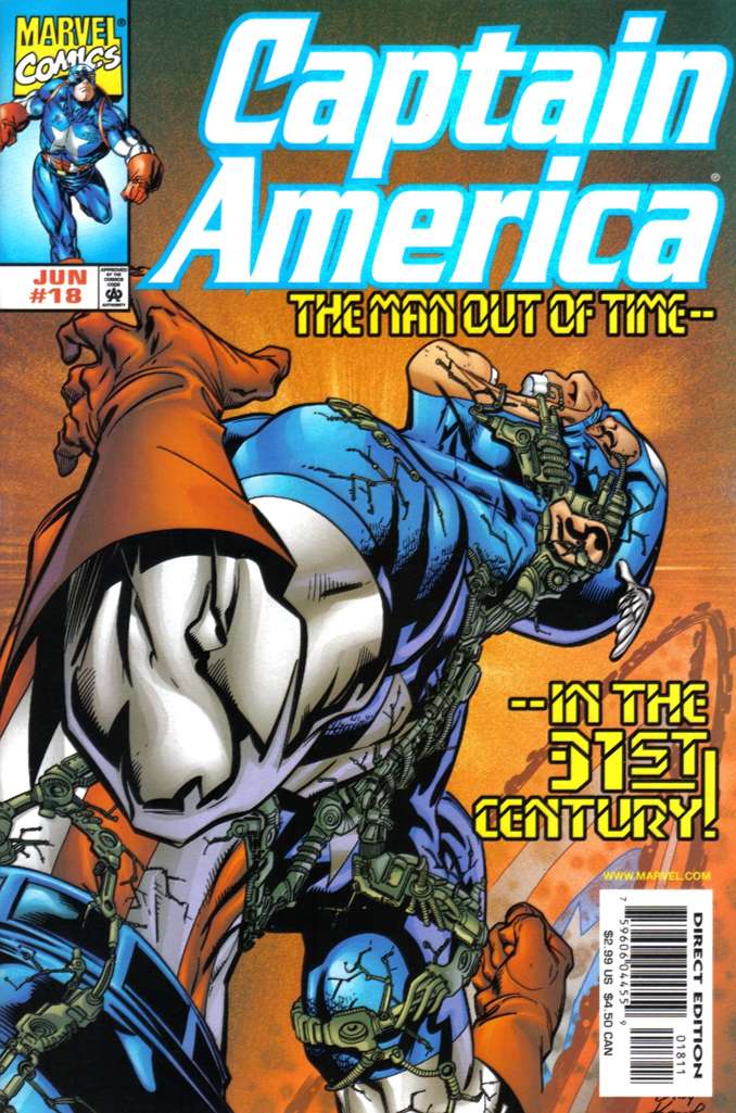 Captain America (3rd Series) #18 (VF-NM), Comic Book, buy comic books online, online comic book store canada, sell comic books, online, comic websites, comic store,  vintige comic books, comic book store guelph, comic book store,  Long Box Silver's Comics 