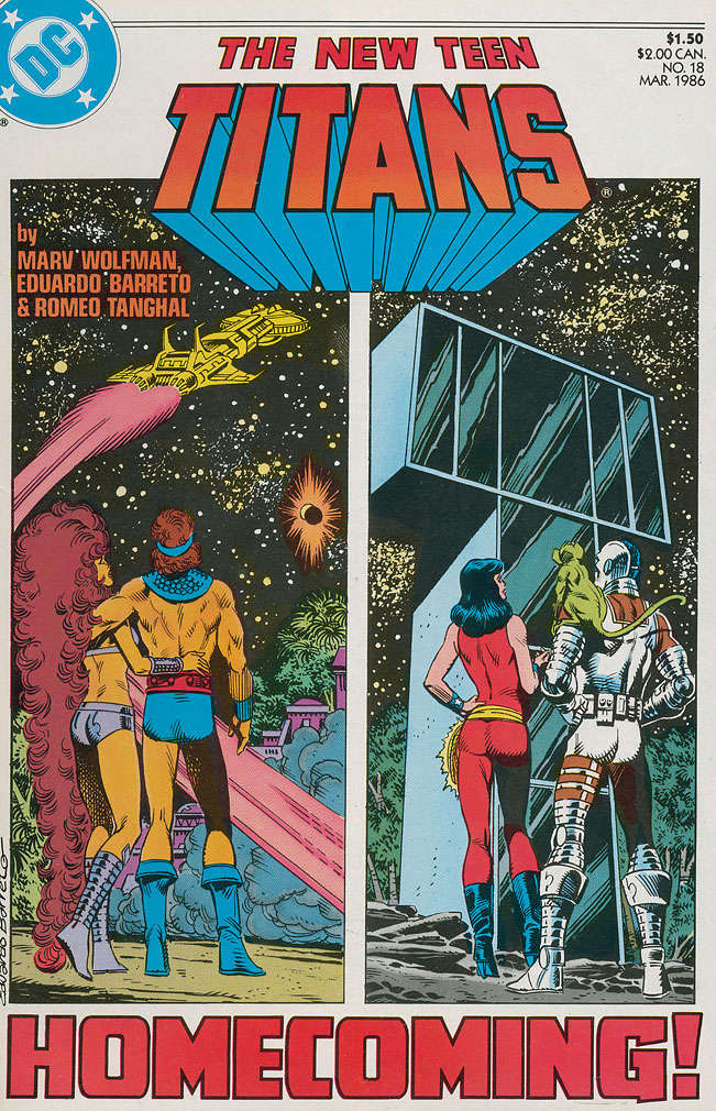 New Teen Titans, The (2nd Series) #18 (VF-NM), Comic Book, Back Issue, buy comic books online, online comic book store canada, sell comic books, online, comic websites, comic store,  vintige comic books, comic book store guelph, comic book store, comic book store near me, Long Box Silver's Comics 