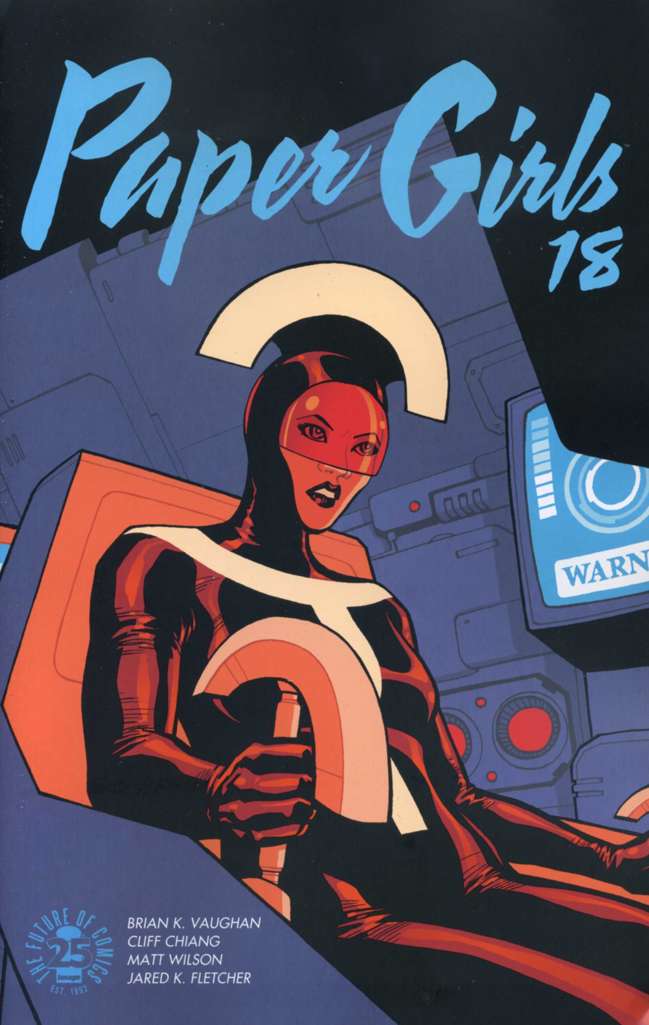 Paper Girls #18 Very Fine to Near Mint, Comic Book, Back Issue, buy comic books online, online comic book store canada, sell comic books, online, comic websites, comic store,  vintige comic books, comic book store guelph, comic book store, comic book store near me, Long Box Silver's Comics 