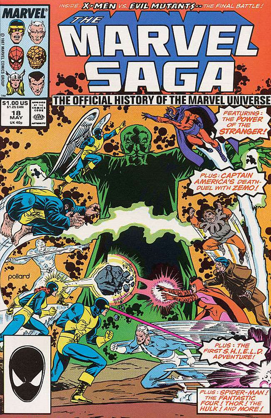 Marvel Saga #18, Comic Book, Back Issue, buy comic books online, order comics online, marvel comics, sell comic books, online, comic websites, comic store,  vintige comic books, comic book store guelph, comic book store, comic book store near me, Long Box Silver's Comic Book Store
