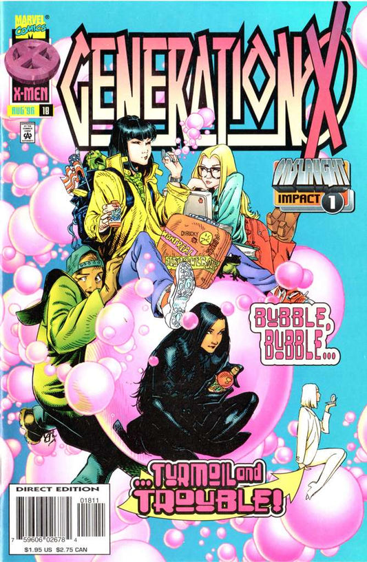 Generation X #18 (VF-NM), Comic Book, Back Issue, buy comic books online, online comic book store canada, sell comic books, online, comic websites, comic store,  vintige comic books, comic book store guelph, comic book store, comic book store near me, Long Box Silver's Comics 