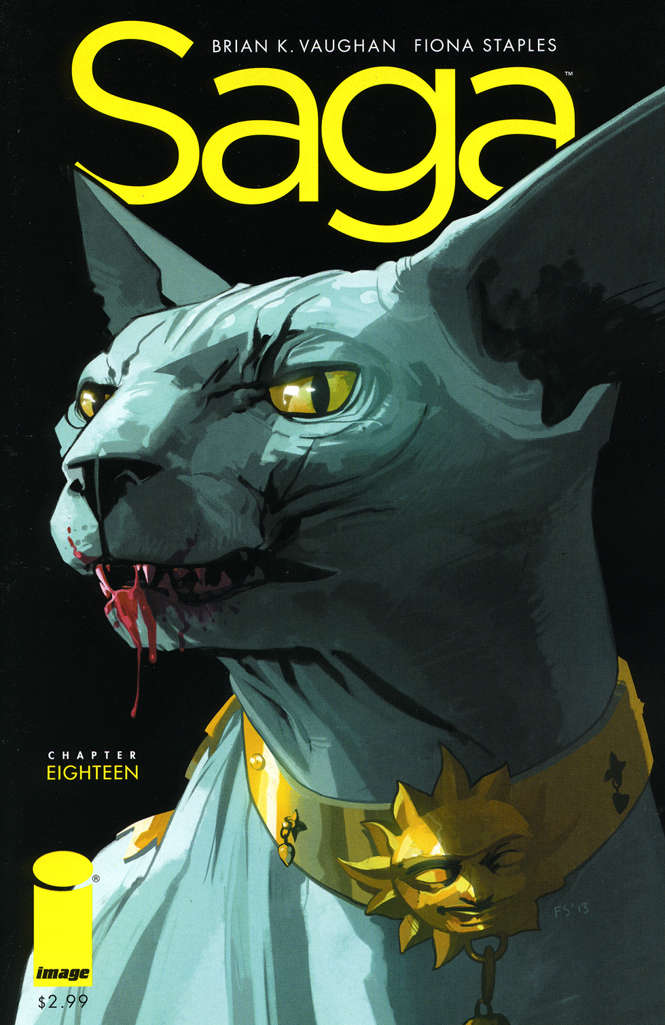 Saga (Image) #18 (VF-NM), Comic Book, Back Issue, buy comic books online, online comic book store canada, sell comic books, online, comic websites, comic store,  vintige comic books, comic book store guelph, comic book store, comic book store near me, Long Box Silver's Comics 