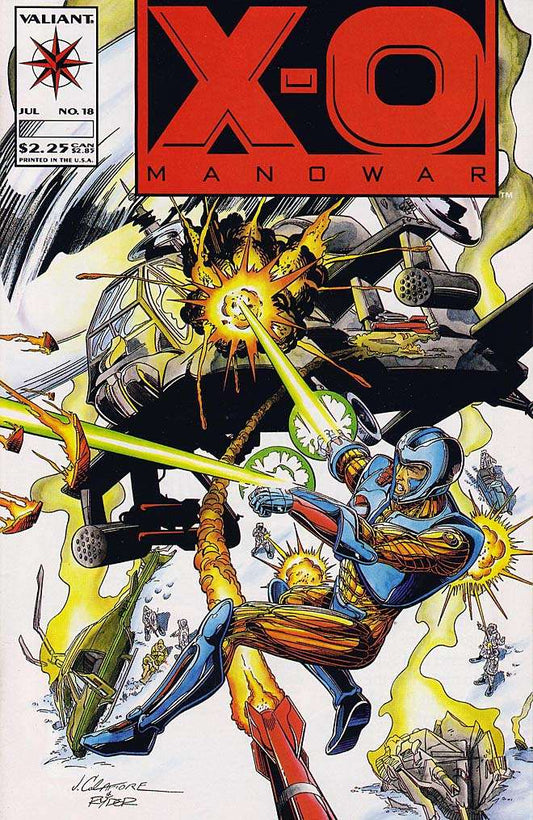 X-O Manowar #18, Comic Book, Back Issue, buy comic books online, order comics online, marvel comics, sell comic books, online, comic websites, comic store,  vintige comic books, comic book store guelph, comic book store, comic book store near me, Long Box Silver's Comic Book Store