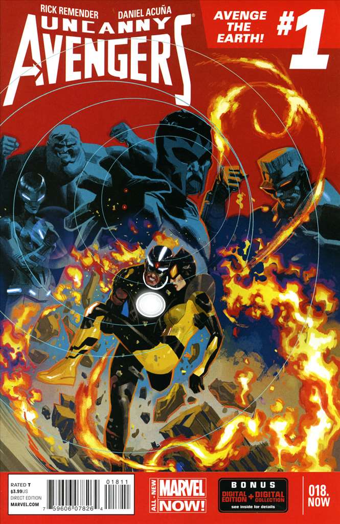 Uncanny Avengers Vol 1 (Full Series Set + Annual #1-25+ Anl#1) #1-25 (VF-NM)