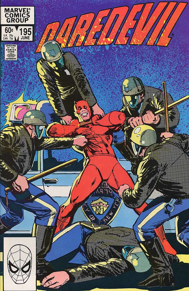 Daredevil #195, Comic Book, Back Issue, buy comics online, comic book store guelph, online comic book store, local comic shop, Long Box Silver's Comics