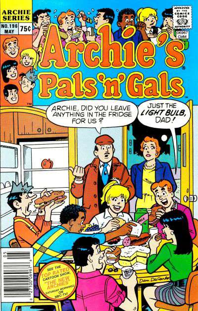 Archie’s Pals ’n Gals #196 (F), Comic Book, buy comic books online, online comic book store canada, sell comic books, online, comic websites, comic store,  vintige comic books, comic book store guelph, comic book store,  Long Box Silver's Comics 