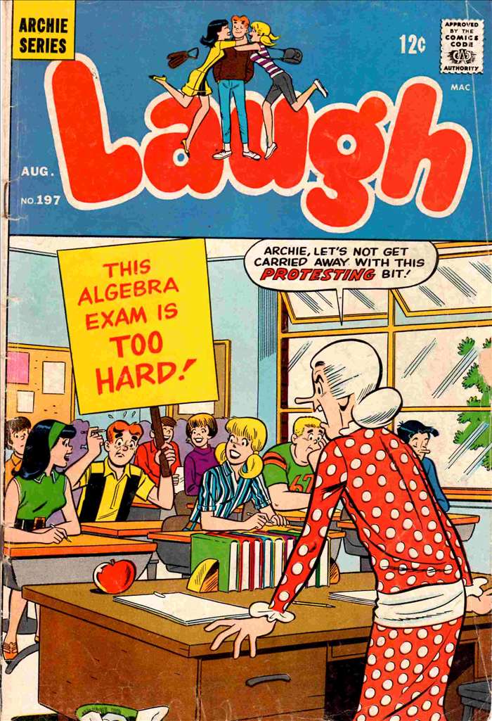 Laugh Comics #197, Comic Book, Back Issue, buy comic books online, order comics online, marvel comics, sell comic books, online, comic websites, comic store,  vintige comic books, comic book store guelph, comic book store, comic book store near me, Long Box Silver's Comic Book Store