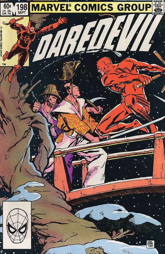 Daredevil #198, Comic Book, Back Issue, buy comics online, comic book store guelph, online comic book store, local comic shop, Long Box Silver's Comics