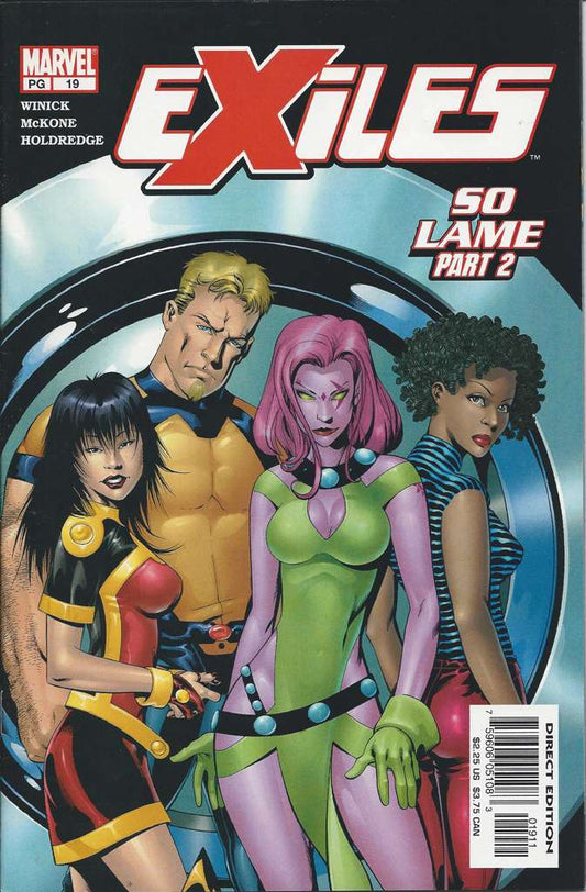 Exiles (Marvel) #19 (VF-NM), Comic Book, Back Issue, buy comic books online, online comic book store canada, sell comic books, online, comic websites, comic store,  vintige comic books, comic book store guelph, comic book store, comic book store near me, Long Box Silver's Comics 