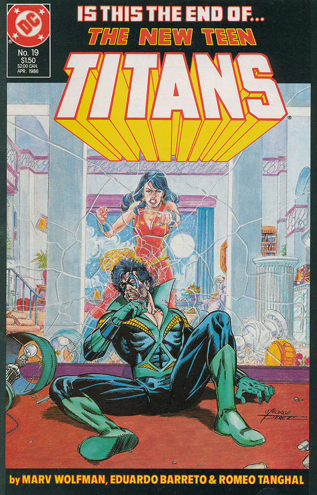 New Teen Titans, The (2nd Series) #19 (VF-NM), Comic Book, Back Issue, buy comic books online, online comic book store canada, sell comic books, online, comic websites, comic store,  vintige comic books, comic book store guelph, comic book store, comic book store near me, Long Box Silver's Comics 
