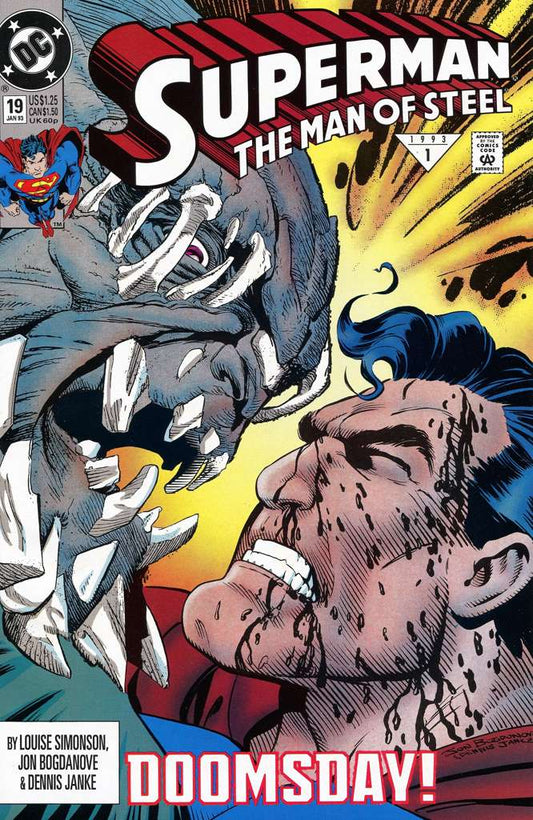 Superman: The Man of Steel #19 (VF-NM), Comic Book, buy comic books online, online comic book store canada, sell comic books, online, comic websites, comic store,  vintige comic books, comic book store guelph, comic book store,  Long Box Silver's Comics 