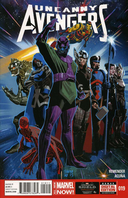 Uncanny Avengers (VF-NM) #19, Comic Book, Back Issue, buy comic books online, order comics online, marvel comics, sell comic books, online, comic websites, comic store,  vintige comic books, comic book store guelph, comic book store, comic book store near me, Long Box Silver's Comic Book Store