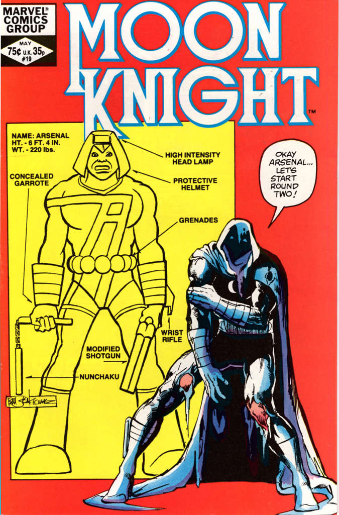 Moon Knight (1st Series) #19 (VF), Comic Book, Back Issue, buy comic books online, online comic book store canada, sell comic books, online, comic websites, comic store,  vintige comic books, comic book store guelph, comic book store, comic book store near me, Long Box Silver's Comics 