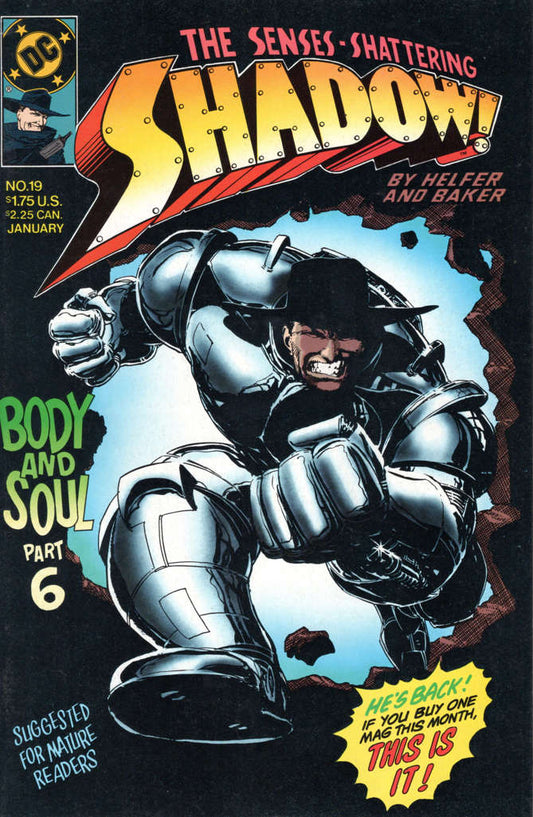 Shadow, The (4th Series) #19 (VF-NM), Comic Book, Back Issue, buy comic books online, online comic book store canada, sell comic books, online, comic websites, comic store,  vintige comic books, comic book store guelph, comic book store, comic book store near me, Long Box Silver's Comics 
