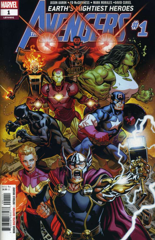 Avengers (8th Series) #1 (VF-NM), Comic Book, Back Issue, buy comic books online, online comic book store canada, sell comic books, online, comic websites, comic store,  vintige comic books, comic book store guelph, comic book store, comic book store near me, Long Box Silver's Comics 