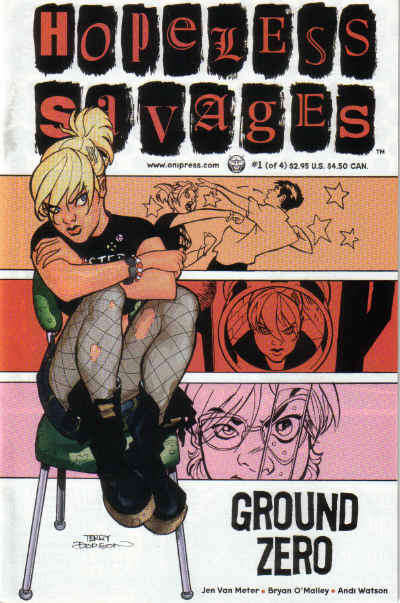 Hopeless Savages: Ground Zero (Full Mini-Series Set #1-4)(Signed by Bryan O'Malley) #1-4 (VF-NM), Comic Book, buy comic books online, online comic book store canada, sell comic books, online, comic websites, comic store,  vintige comic books, comic book store guelph, comic book store,  Long Box Silver's Comics 
