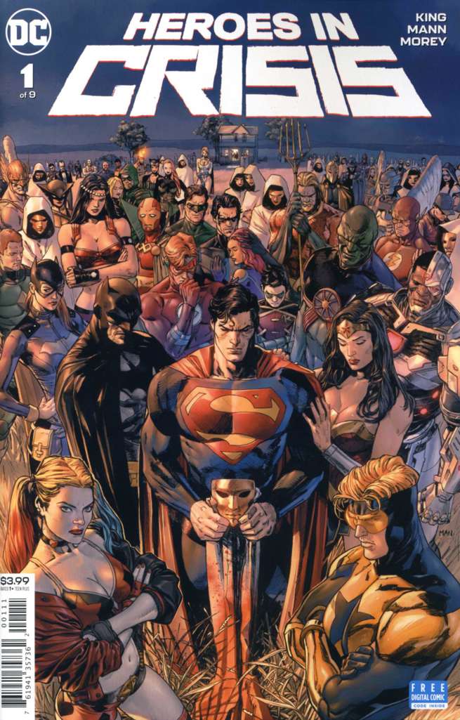Heroes In Crisis #1 (VF-NM), Comic Book, buy comic books online, online comic book store canada, sell comic books, online, comic websites, comic store,  vintige comic books, comic book store guelph, comic book store,  Long Box Silver's Comics 