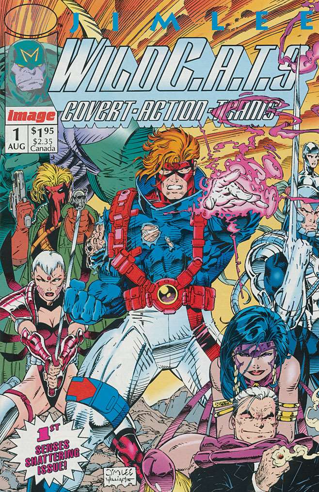 WildC.A.T.s #1, Comic Book, Back Issue, buy comic books online, order comics online, marvel comics, sell comic books, online, comic websites, comic store,  vintige comic books, comic book store guelph, comic book store, comic book store near me, Long Box Silver's Comic Book Store