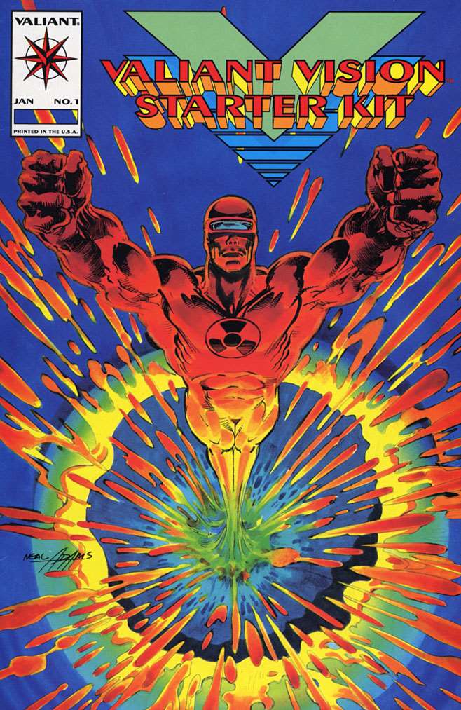 Valiant Vision Starter Kit #1, Comic Book, Back Issue, buy comic books online, order comics online, marvel comics, sell comic books, online, comic websites, comic store,  vintige comic books, comic book store guelph, comic book store, comic book store near me, Long Box Silver's Comic Book Store