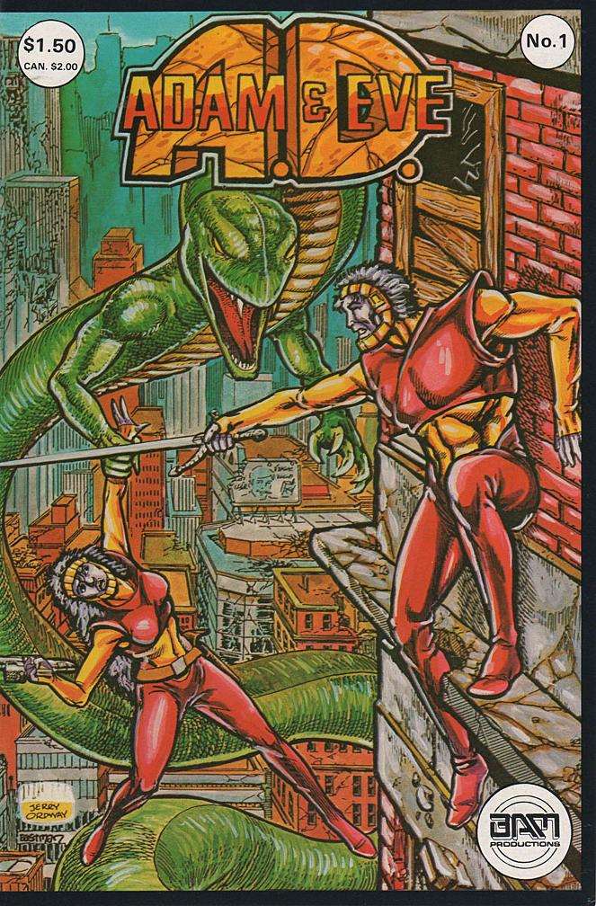 Adam and Eve A.D. #1, Comic Book, Back Issue, buy comic books online, order comics online, marvel comics, sell comic books, online, comic websites, comic store,  vintige comic books, comic book store guelph, comic book store, comic book store near me, Long Box Silver's Comic Book Store