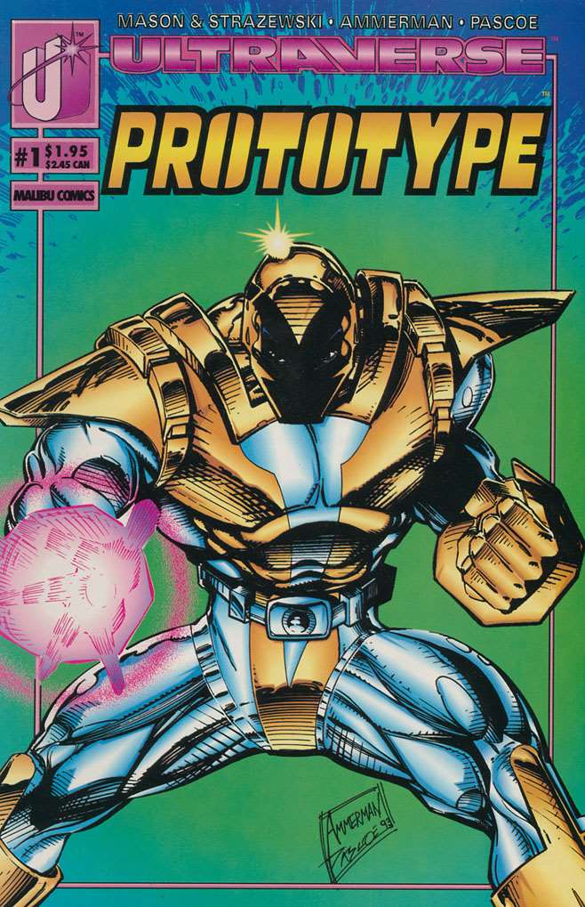 Prototype #1, Comic Book, Back Issue, buy comic books online, order comics online, marvel comics, sell comic books, online, comic websites, comic store,  vintige comic books, comic book store guelph, comic book store, comic book store near me, Long Box Silver's Comic Book Store