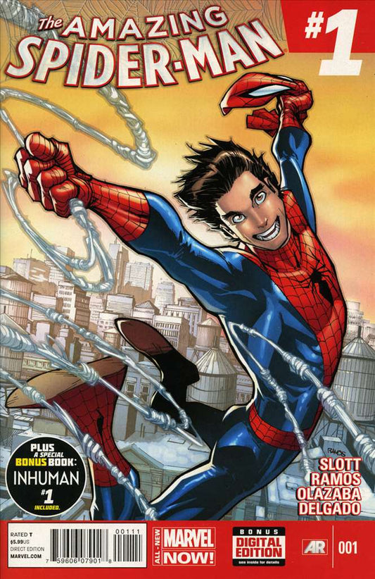 Amazing Spider-Man, The (3rd Series) #1 Near Mint, Comic Book, Back Issue, buy comic books online, online comic book store canada, sell comic books, online, comic websites, comic store,  vintige comic books, comic book store guelph, comic book store, comic book store near me, Long Box Silver's Comics 