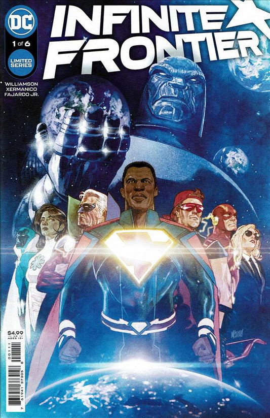 Infinite Frontier #1, Comic Book, Back Issue, buy comic books online, order comics online, marvel comics, sell comic books, online, comic websites, comic store,  vintige comic books, comic book store guelph, comic book store, comic book store near me, Long Box Silver's Comic Book Store