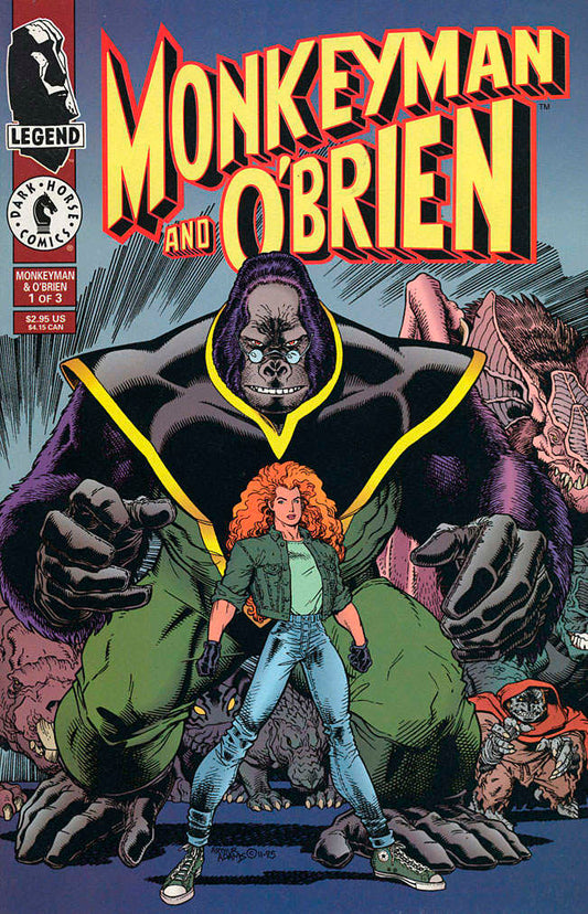 Monkeyman and O’Brien (Full miniseries + One-shot special #1-3+1) #1-3 (VF-NM), Comic Book, buy comic books online, online comic book store canada, sell comic books, online, comic websites, comic store,  vintige comic books, comic book store guelph, comic book store,  Long Box Silver's Comics 