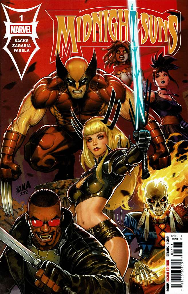 Midnight Suns #1, Comic Book, Back Issue, buy comic books online, order comics online, marvel comics, sell comic books, online, comic websites, comic store,  vintige comic books, comic book store guelph, comic book store, comic book store near me, Long Box Silver's Comic Book Store