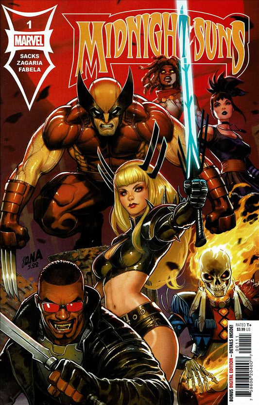 Midnight Suns #1, Comic Book, Back Issue, buy comic books online, order comics online, marvel comics, sell comic books, online, comic websites, comic store,  vintige comic books, comic book store guelph, comic book store, comic book store near me, Long Box Silver's Comic Book Store