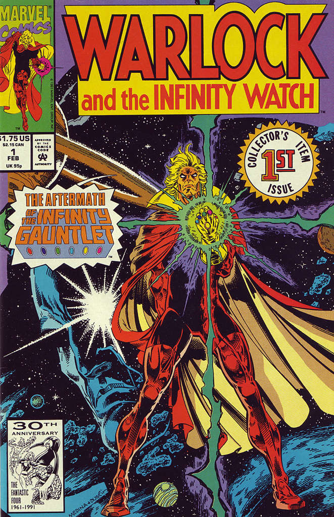 Warlock and the Infinity Watch #1 (VF-NM), Comic Book, Back Issue, buy comic books online, online comic book store canada, sell comic books, online, comic websites, comic store,  vintige comic books, comic book store guelph, comic book store, comic book store near me, Long Box Silver's Comics 