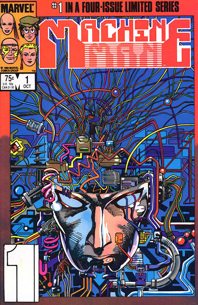 Machine Man (Ltd. Series) #1 (VF-NM), Comic Book, Back Issue, buy comic books online, online comic book store canada, sell comic books, online, comic websites, comic store,  vintige comic books, comic book store guelph, comic book store, comic book store near me, Long Box Silver's Comics 