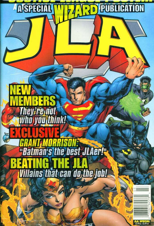 Wizard JLA Special #1, Comic Book, Back Issue, buy comic books online, order comics online, marvel comics, sell comic books, online, comic websites, comic store,  vintige comic books, comic book store guelph, comic book store, comic book store near me, Long Box Silver's Comic Book Store