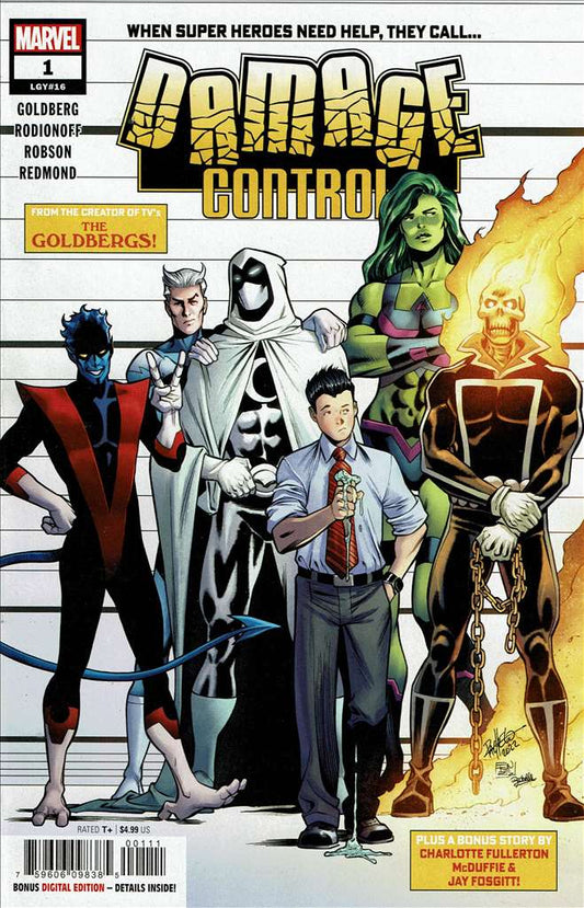 Damage Control (4th Series) #1, Comic Book, Back Issue, buy comic books online, order comics online, marvel comics, sell comic books, online, comic websites, comic store,  vintige comic books, comic book store guelph, comic book store, comic book store near me, Long Box Silver's Comic Book Store